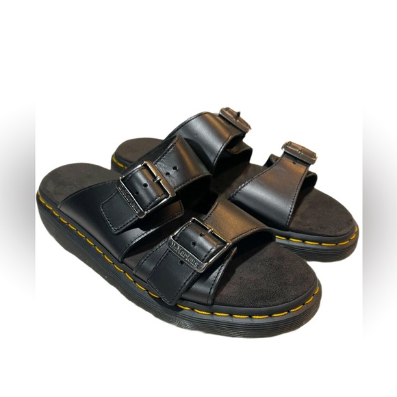 Dr. Martens Other - Dr. Martens Voss Quad Leather Sandals Black – Women’s 10 / Men’s 9